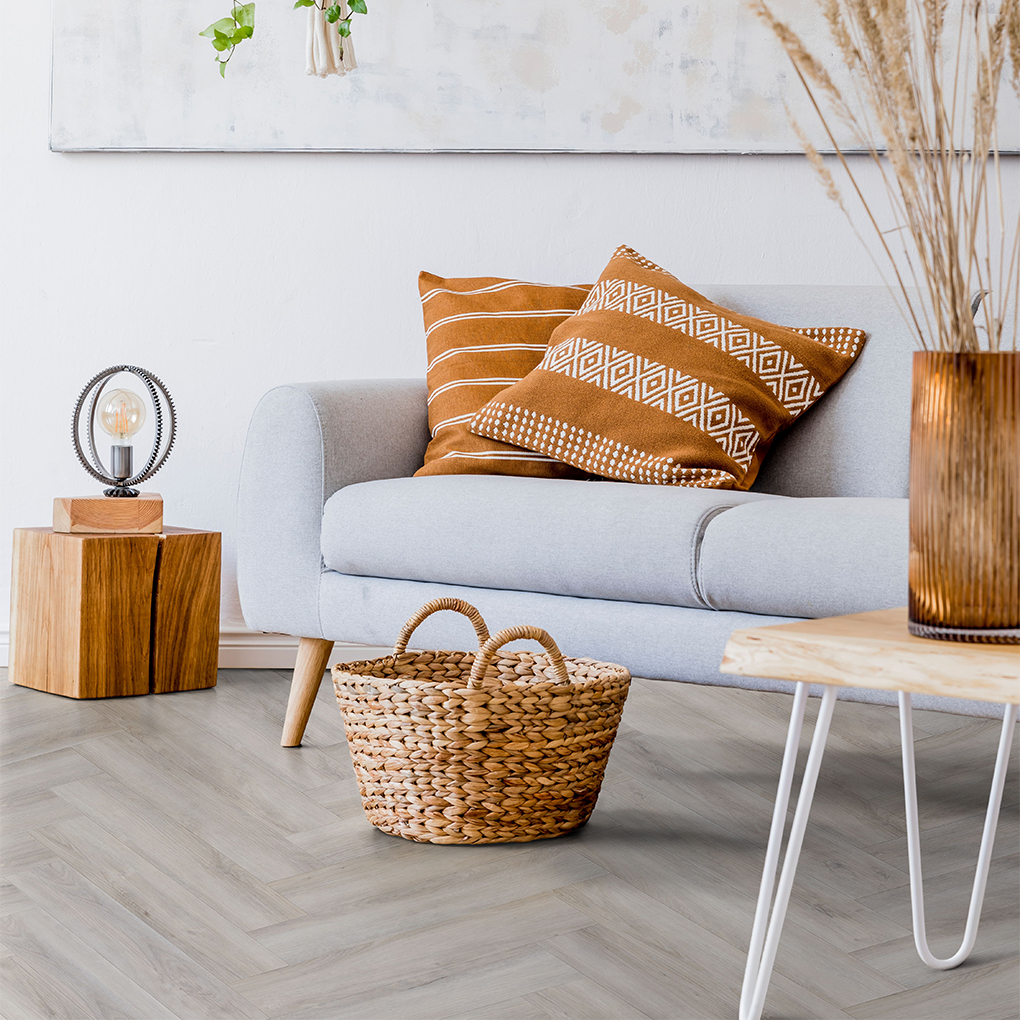 Solidfloor Mansion Klik-PVC Visgraat Vloer Sand Oak 1.35m2